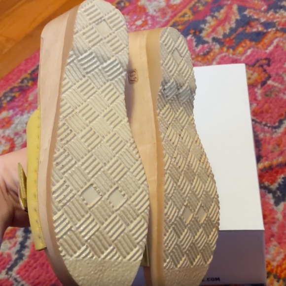 No.6 store abuela clog in citrine size 40 - Picture 3 of 9